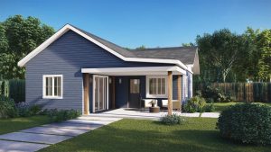 Georgia ADUs Models: The Magnolia front exterior